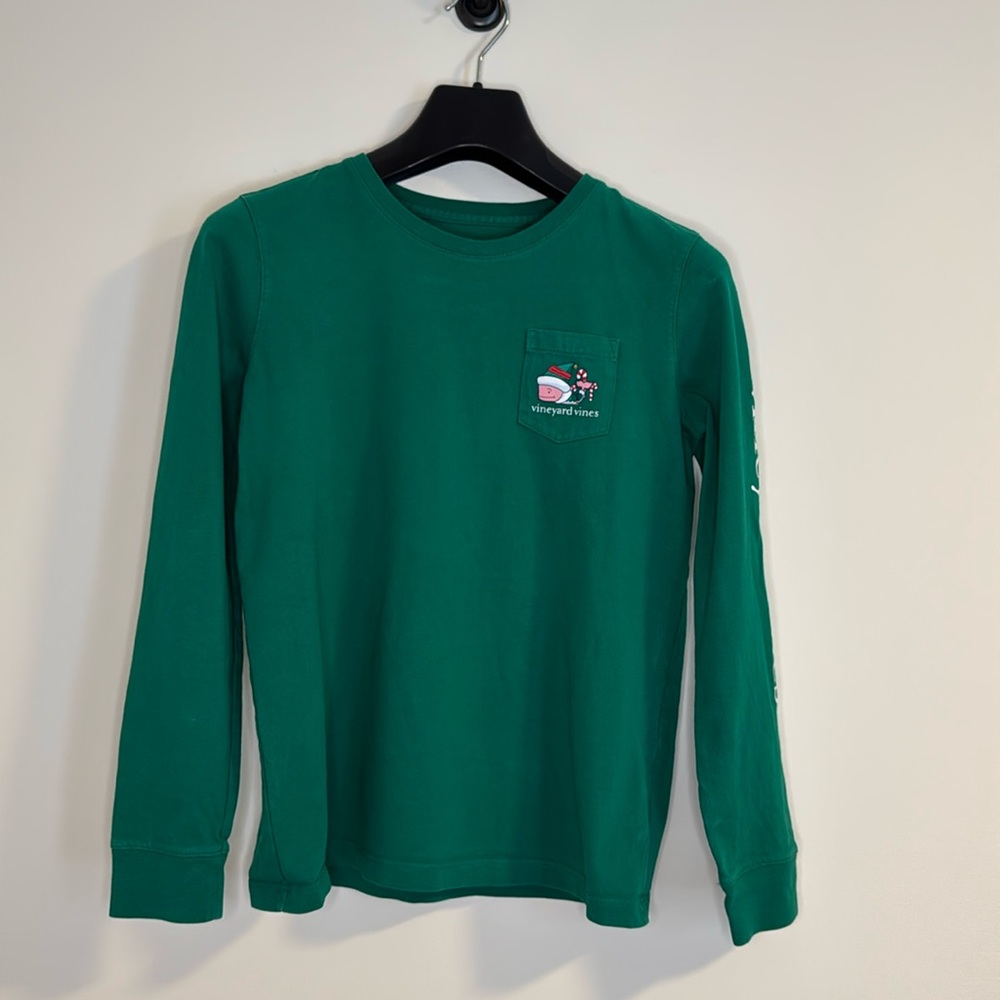 Vineyard Vines L/S Christmas t-shirt
